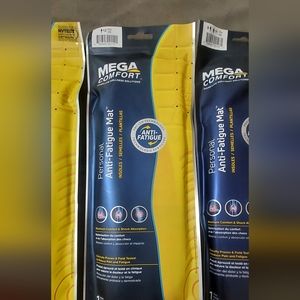 Mega Comfort personal anti fatigue mat insoles men's size 12